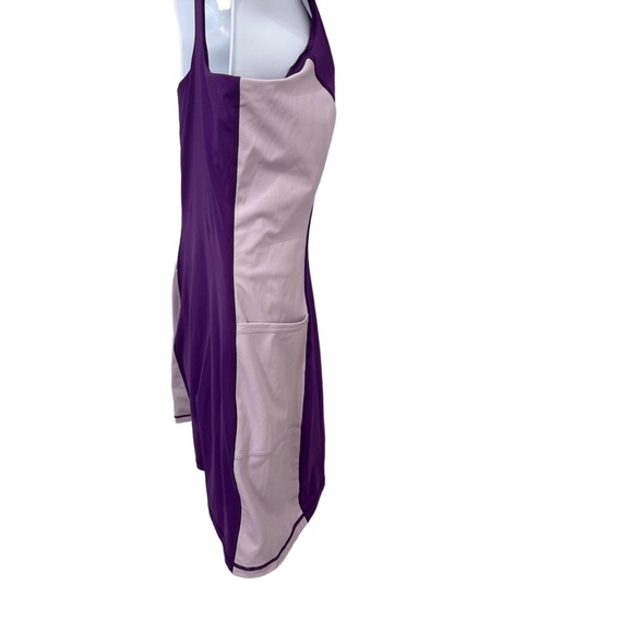 Sweaty Betty Purple Sleeveless Lavender Panels Racerback Workout Dress UK 8 US 6 - Picture 4 of 10
